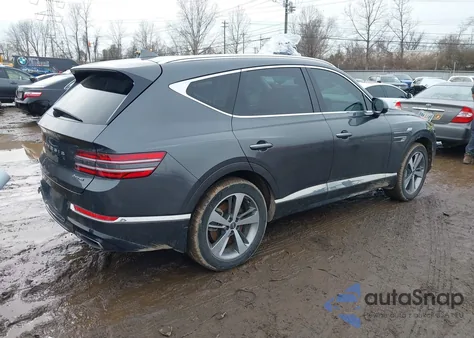 2022 Genesis Gv80 3.5T Awd Advanced из США, поврежденный, VIN KMUHCESC9NU077896